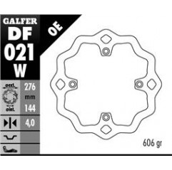 GALFER TARCZA HAMULCOWA HONDA XRV 750 '90-02 WAVE (NG207)