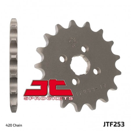 JT ZĘBATKA PRZEDNIA 255 13 HONDA MTX/MBX/XR 80 (JTF253.13)* (ŁAŃC. 420)