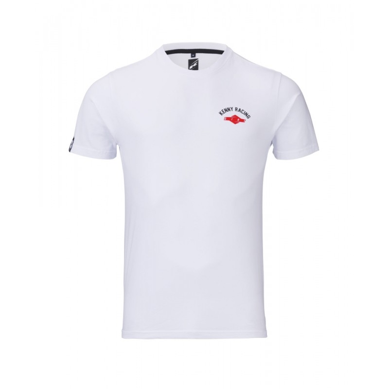 KENNY RACING KOSZULKA T-SHIRT DIRT LABEL KOLOR BIAŁY ROZMIAR M
