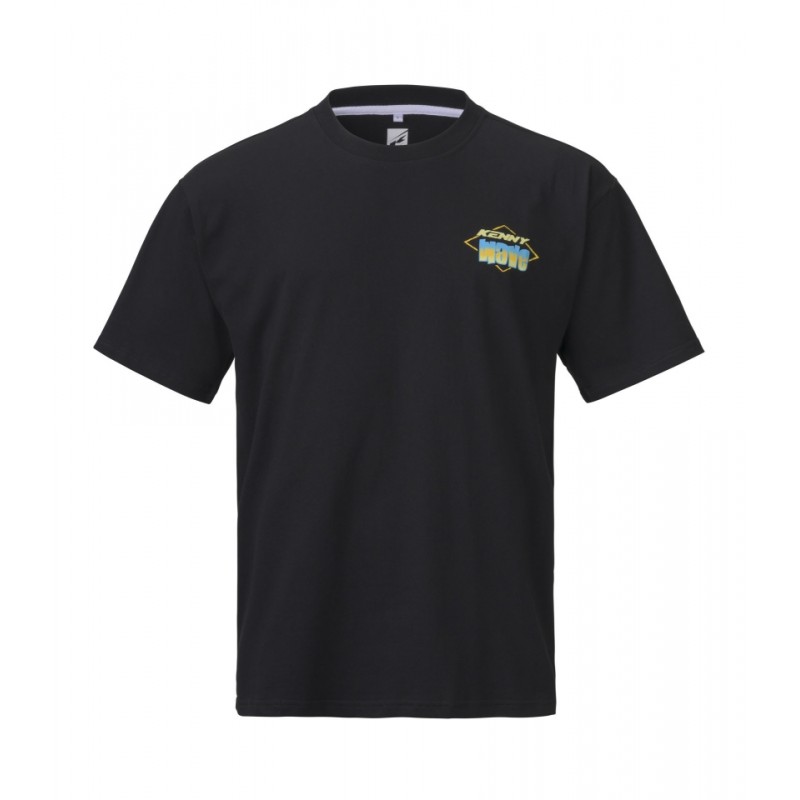 KENNY RACING KOSZULKA T-SHIRT WAVE OVERSIZE BLACK KOLOR CZARNY ROZMIAR S