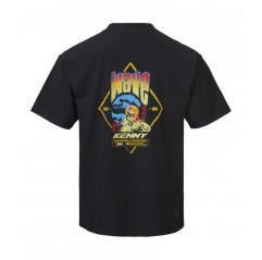 KENNY RACING KOSZULKA T-SHIRT WAVE OVERSIZE BLACK KOLOR CZARNY ROZMIAR L