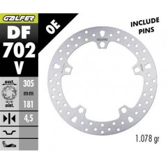 GALFER TARCZA HAMULCOWA PRZÓD BMW R 850/1100/1150/1200 (305X181X4,8) (NG1044)