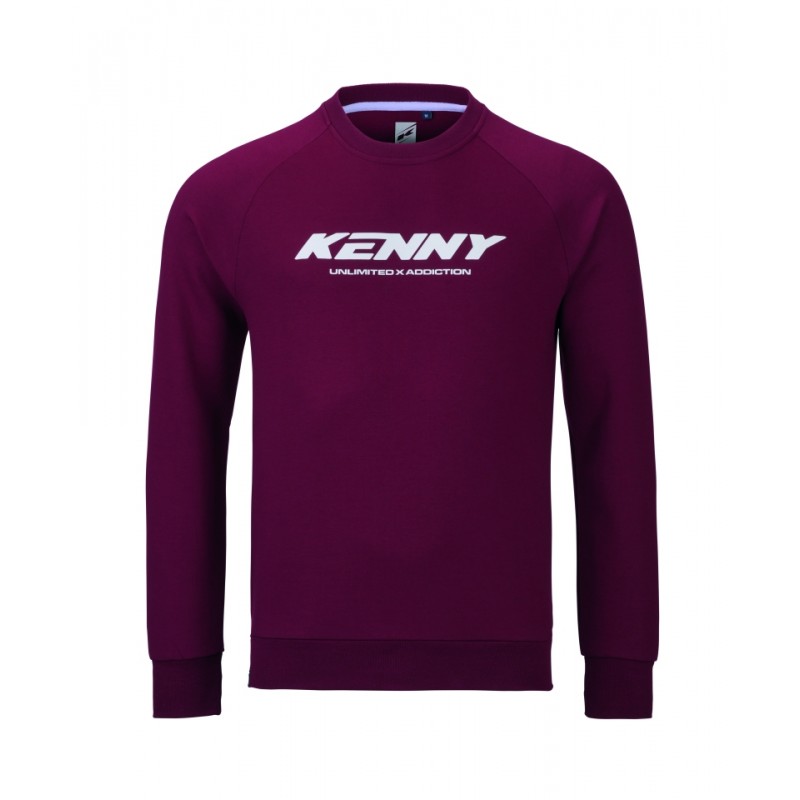 KENNY RACING BLUZA CORE BURGUNDY KOLOR BURGUNDOWY ROZMIAR M