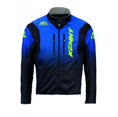 KENNY RACING KURTKA ADVENTURE/ENDURO SOFTSHELL BLUE NEON YELLOW KOLOR NIEBIESKI/ ŻÓŁTY NEON ROZMIAR XXXL