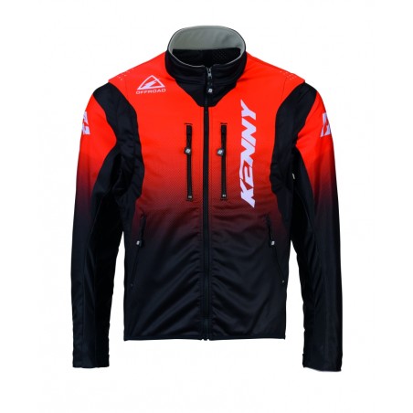 KENNY RACING KURTKA ADVENTURE/ENDURO SOFTSHELL ORANGE KOLOR POMARAŃCZOWY NEON ROZMIAR M