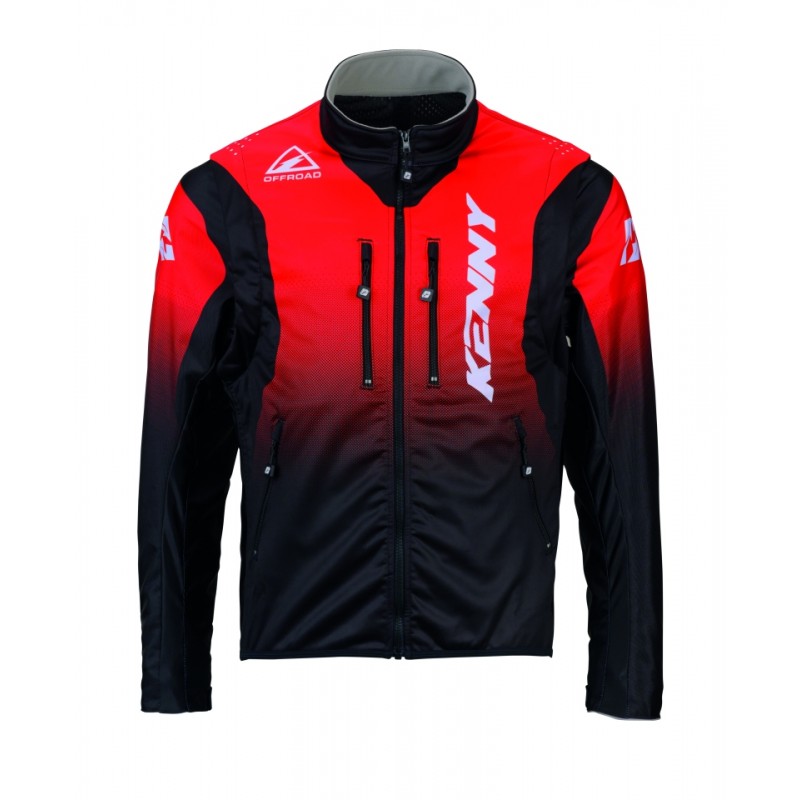 KENNY RACING KURTKA ADVENTURE/ENDURO SOFTSHELL RED KOLOR CZERWONY ROZMIAR L