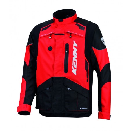 KENNY RACING KURTKA ADVENTURE/ENDURO TITANIUM RED KOLOR CZERWONY ROZMIAR M