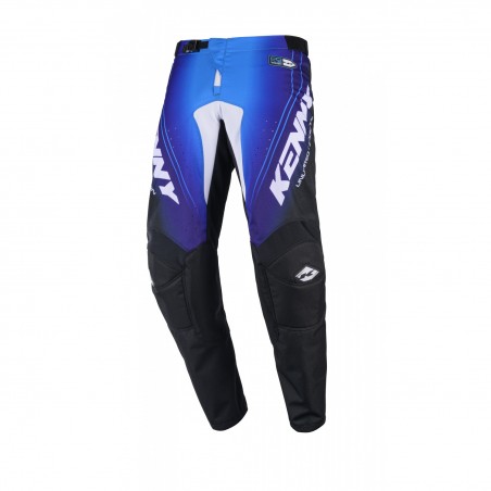 KENNY RACING SPODNIE CROSS/ENDURO TRACK FOCUS BLUE KOLOR NIEBIESKI ROZMIAR S (30)