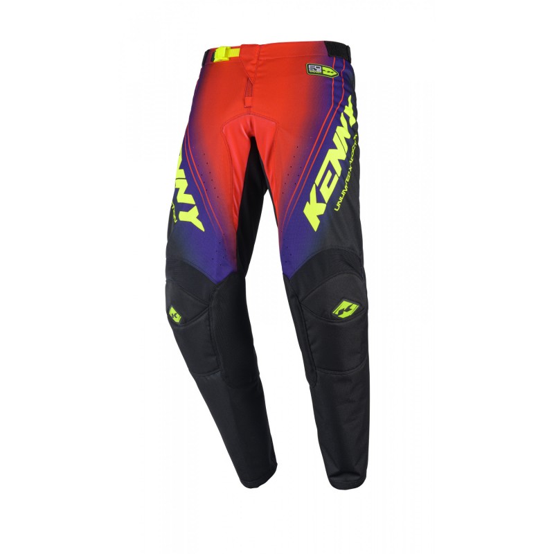 KENNY RACING SPODNIE CROSS/ENDURO TRACK FOCUS RED KOLOR CZERWONY ROZMIAR M (32)