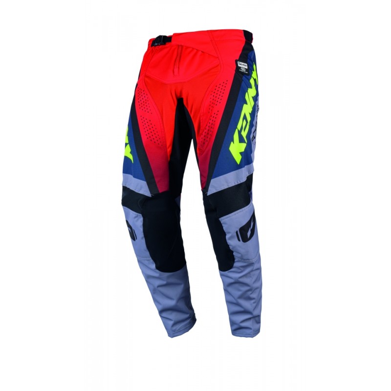 KENNY RACING SPODNIE CROSS/ENDURO FORCE BEACH GREY/RED KOLOR CZERWONY/SZARY ROZMIAR XS (28)