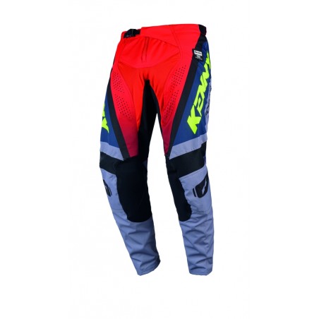 KENNY RACING SPODNIE CROSS/ENDURO FORCE BEACH GREY/RED KOLOR CZERWONY/SZARY ROZMIAR XS (28)