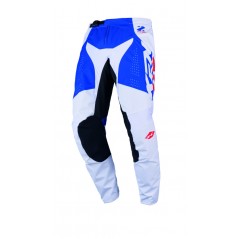 KENNY RACING SPODNIE CROSS/ENDURO TRACK KID/JUNIOR/DZECIĘCE ZOOM PATRIOT KOLOR NIEBIESKI/CZERWONY/BIAŁY ROZMIAR 24 (8 LAT)