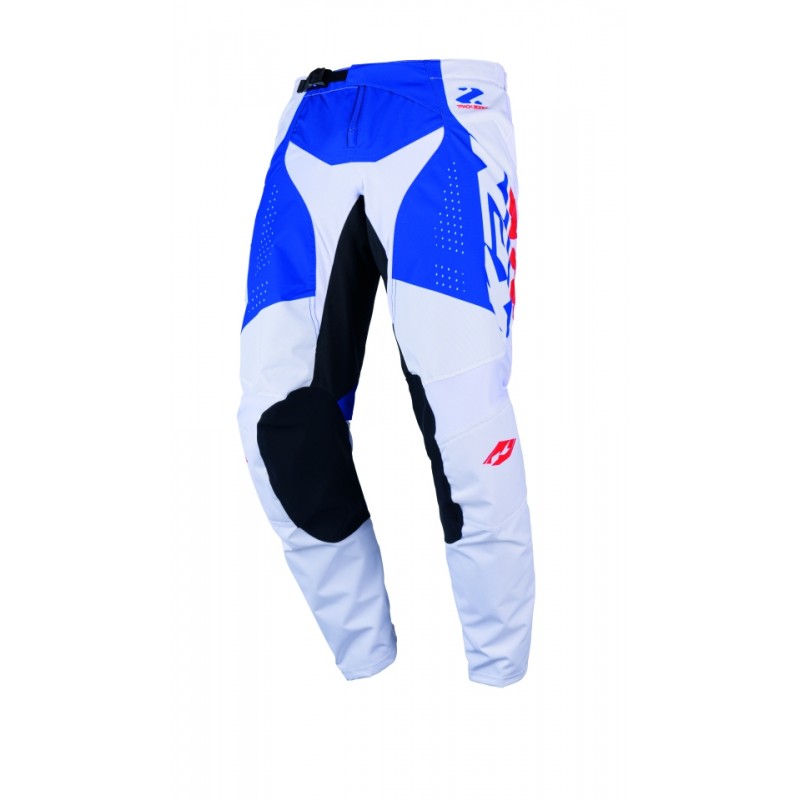 KENNY RACING SPODNIE CROSS/ENDURO TRACK KID/JUNIOR/DZECIĘCE ZOOM PATRIOT KOLOR NIEBIESKI/CZERWONY/BIAŁY ROZMIAR 24 (8 LAT)