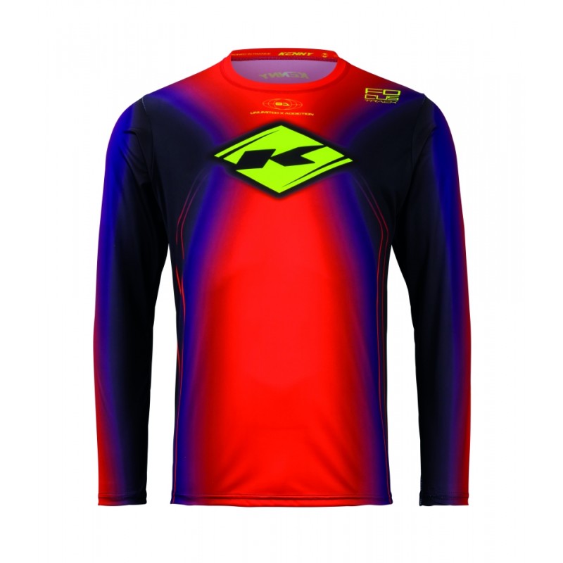 KENNY RACING KOSZULKA CROSS/ENDURO TRACK FOCUS RED KOLOR CZERWONY ROZMIAR XXXL