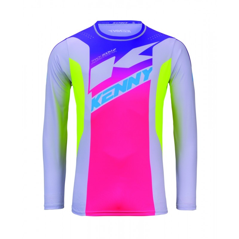 KENNY RACING KOSZULKA CROSS/ENDURO TRACK ZOOM GREY KOLOR SZARY ROZMIAR L