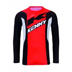 KENNY RACING KOSZULKA CROSS/ENDURO TRACK ZOOM RED KOLOR CZERWONY ROZMIAR XXXL