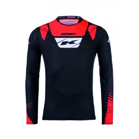 KENNY RACING KOSZULKA TRIAL UP BLACK RED KOLOR CZARNY/CZERWONY ROZMIAR L