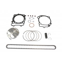 VERTEX 2025/02 ZESTAW NAPRAWCZY GÓRY SILNIKA SUZUKI RMZ 450 '18-'24 (STD. + 0.02MM 95.98MM) (12.5:1) (TŁOK, USZCZELKI TOP-END, Ł