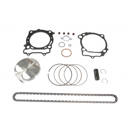 VERTEX 2025/02 ZESTAW NAPRAWCZY GÓRY SILNIKA SUZUKI RMZ 450 '18-'24 (STD. + 0.02MM 95.98MM) (12.5:1) (TŁOK, USZCZELKI TOP-END, Ł
