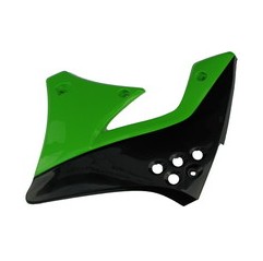 UFO OSŁONY CHŁODNICY KAWASAKI KXF 250 '08 KOLOR CZARNY/ ZIELONY