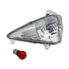 NACHMAN KIERUNKOWSKAZ HONDA CBF 600S 04-09, CB 1000, XL 1000N PRAWY PRZÓD, BIAŁE SZKŁO (MC-01902R-1) (9923N)