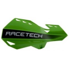 RACETECH OSŁONY RĄK (HANDBARY) DUAL EVO KOLOR ZIELONY (Z MOCOWANIAMI)