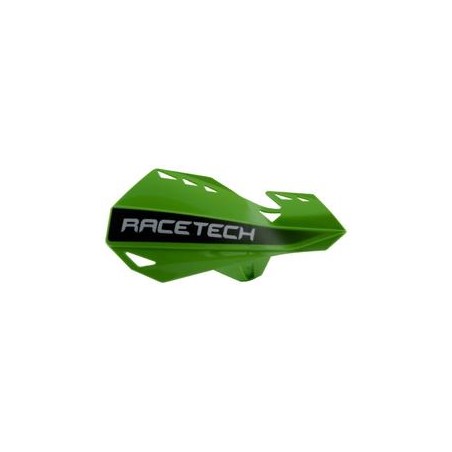 RACETECH OSŁONY RĄK (HANDBARY) DUAL EVO KOLOR ZIELONY (Z MOCOWANIAMI)