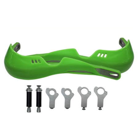 NACHMAN OSŁONY RĄK (HANDBARY) (ALUMINIOWE) ZIELONA 22MM (MX-12004GN) (PSYCHIC)