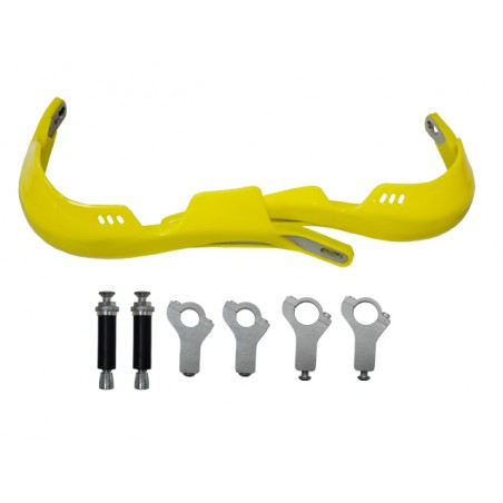 NACHMAN OSŁONY RĄK (HANDBARY) (ALUMINIOWE) ŻÓŁTA 22MM (MX-12004YL) (PSYCHIC)