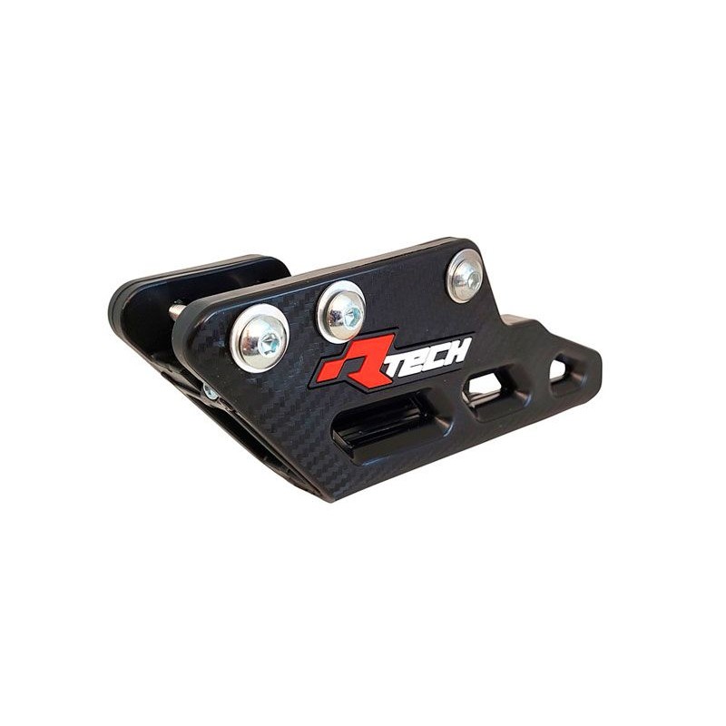 RACETECH (RTECH) 2025/12 PROWADNICA ŁAŃCUCHA YAMAHA YZF 450 '23-'24, FANTIC XXF 450 '23-'24 KOLOR CZARNY