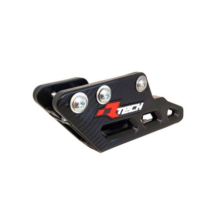 RACETECH (RTECH) 2025/12 PROWADNICA ŁAŃCUCHA YAMAHA YZF 450 '23-'24, FANTIC XXF 450 '23-'24 KOLOR CZARNY