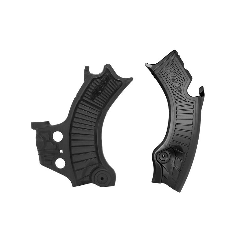 RACETECH (RTECH) 2025/12 OSŁONY RAMY (KOMPLET) BI-MATERIAL SUPER GRIP HONDA CRF 450 R / RWE / RX '25, CRF 250 R / RX '25, KOLOR 