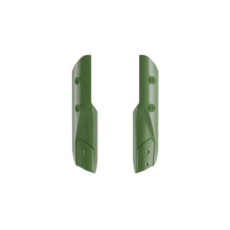 RACETECH (RTECH) 2025/12 OSŁONY TELESKOPÓW / AMORTYZATORÓW REVOLUTION KOVE X PRO / RALLY 800 '24-'25 KOLOR ZIELONY KHAKI