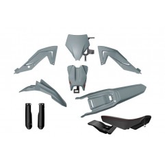 RACETECH (RTECH) 2025/12 KOMPLET PLASTIKÓW Z OSŁONAMI TELESKOPÓW I SIEDZENIEM TALARIA STING MX4 / MX5 / TL 4000 / 5500 '23-'25 K