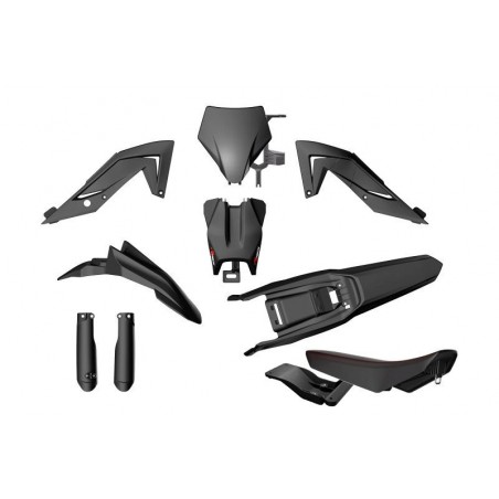 RACETECH (RTECH) 2025/12 KOMPLET PLASTIKÓW Z OSŁONAMI TELESKOPÓW I SIEDZENIEM TALARIA STING MX4 / MX5 / TL 4000 / 5500 '23-'25 K