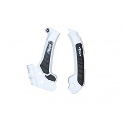 RACETECH (RTECH) 2025/12 OSŁONY RAMY (KOMPLET) BI-MATERIAL SUPER GRIP HUSQVARNA FC 250 / 450 '22-23, FS 450 '23-24, TC / FC 125 