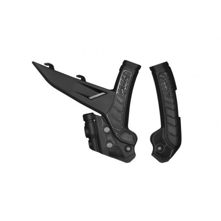 RACETECH (RTECH) 2025/12 OSŁONY RAMY (KOMPLET) BI-MATERIAL SUPER GRIP KTM EXC / EXCF 150 / 250 / 300 / 450 / 500 '24, SX 250 / 3