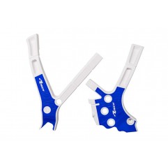RACETECH (RTECH) 2025/12 OSŁONY RAMY (KOMPLET) BI-MATERIAL SUPER GRIP YAMAHA YZ 125 / 250 '05-'24, FANTIC XE / XX 125 / 250 / 30
