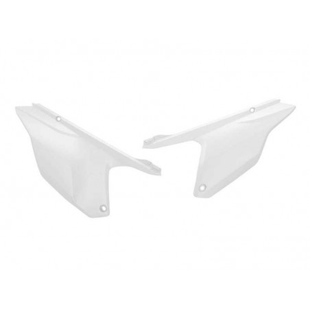 RACETECH (RTECH) 2025/12 BOCZKI (LEWY / PRAWY) TRIUMPH TF 250 X / 450 RC '24-'25 KOLOR BIAŁY