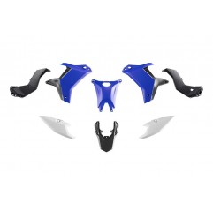 RACETECH (RTECH) 2025/12 KOMPLET PLASTIKÓW (BEZ PRZEDNIEGO BŁOTNIKA) T7 YAMAHA TENERE 700 '25-'26 KOLOR CZARNY / NIEBIESKI / BIA