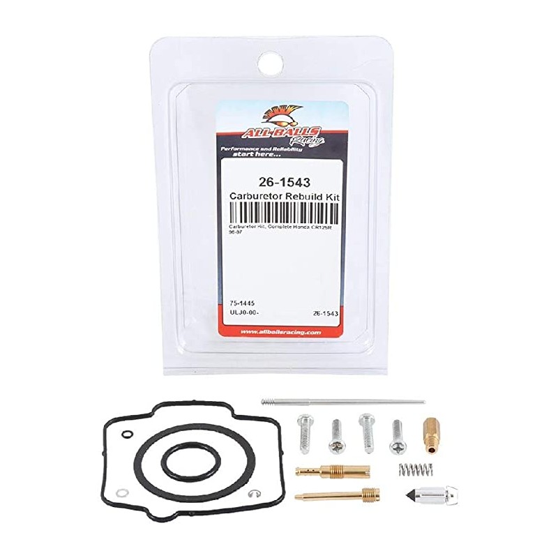 ALL BALLS ZESTAW NAPRAWCZY GAŹNIKA HONDA CR 125 '96-'97