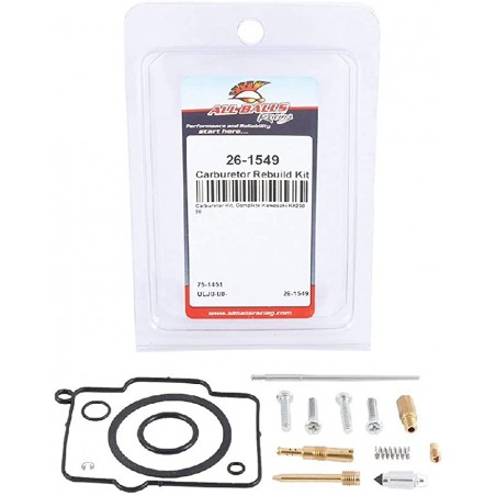 ALL BALLS ZESTAW NAPRAWCZY GAŹNIKA KAWASAKI KX 250 '98