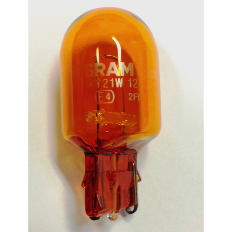 OSRAM ŻARÓWKA WY21W 12V 21W WX3X16D C1 (ORANGE CAŁOSZKLANA)
