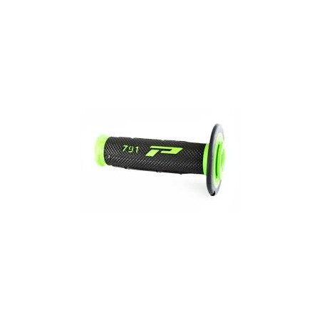 PROGRIP MANETKI PG791 OFF ROAD (22+25MM, DŁ.115MM) KOLOR ZIELONY/CZARNY (DWUSKŁADNIKOWE) (791-198) (PG791GN/BK)