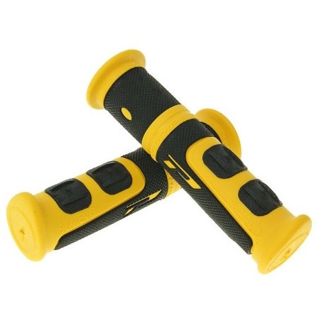 PROGRIP MANETKI PG964 ATV / JET SKI / MTB (22+22MM, DŁ. 120 MM) KOLOR ŻÓŁTY/CZARNY (964-202) (PG964/1)