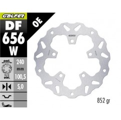 GALFER TARCZA HAMULCOWA TYŁ CF MOTO 450MT '24- (WAVE FIXED) (240X100,5X5MM)