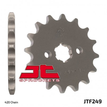 JT ZĘBATKA PRZEDNIA 270 14 SUZUKI DRZ 110 '03-'05, HONDA ANF (JTF249.14)* (ŁAŃC. 420)
