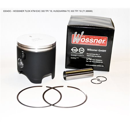 Wossner x, pístní sada KTM (2T) EXC 300 TPI (EXC300) , Husqvarna TC 300 TPI (71,96mm) '18-'20