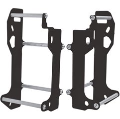 CrossPro, výztuhy chladičů duralové, model LIGHT: KTM SX/SXF/XC '15, EXCF 250 '12-'16, Husqvarna TC/TE/FC '14-'16, černá barva