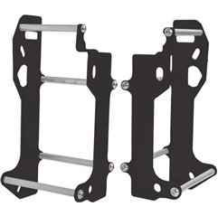 CrossPro, výztuhy chladičů duralové, model LIGHT: KTM SX/SXF/XC '15, EXCF 250 '12-'16, Husqvarna TC/TE/FC '14-'16, černá barva